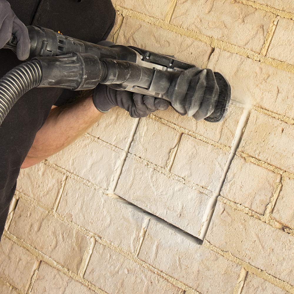 ARBORTECH Spezialsägeblätter Set | 2 x Einstechklingen 120mm für elektrische Stein- und Fugensäge AL
