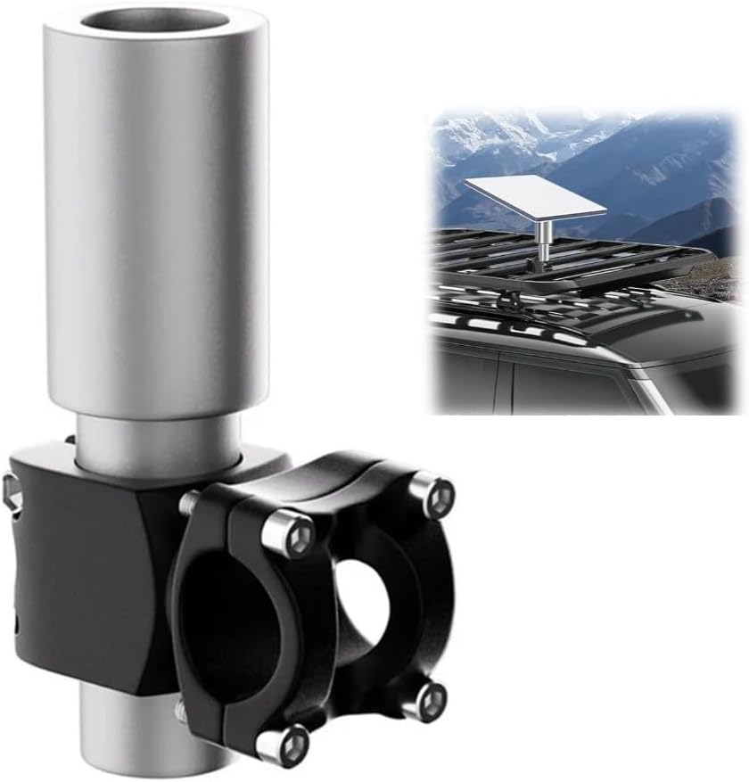 DAZZLEEX Halterung aus Aluminiumlegierung, Rohrschelle für Starlink Mini-Satellitenantenne, robust,