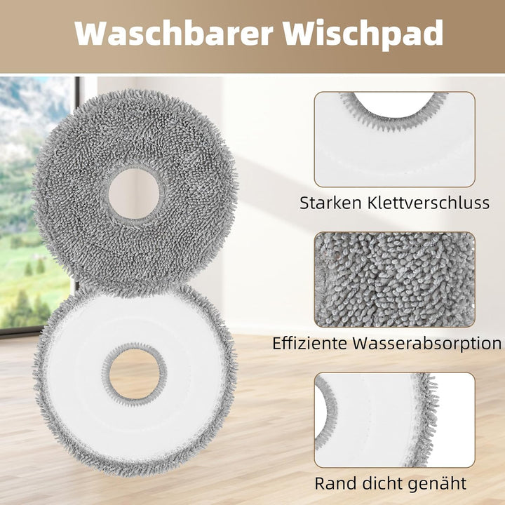 20 Stück Zubehör für Dreame X40 Ultra Complete/X40 Master/L40 Ultra/L10s Ultra Gen 3/Mova P50 Pro Ul