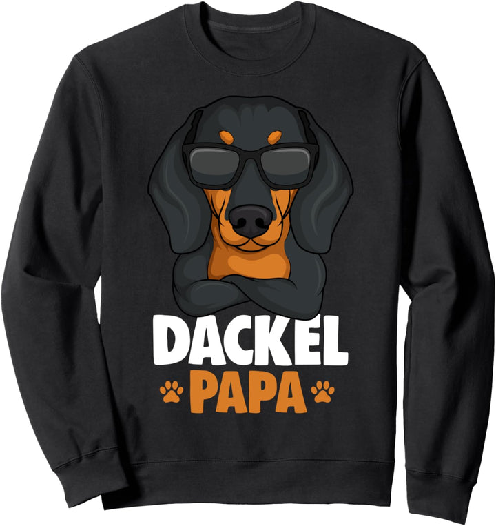 Dackel Papa Dachshund Teckel Hund Sweatshirt
