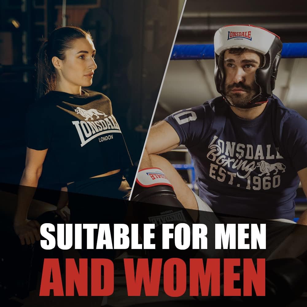 Lonsdale Unisex-Adult Stanford Equipment L-XL Red/White, L-XL Red/White