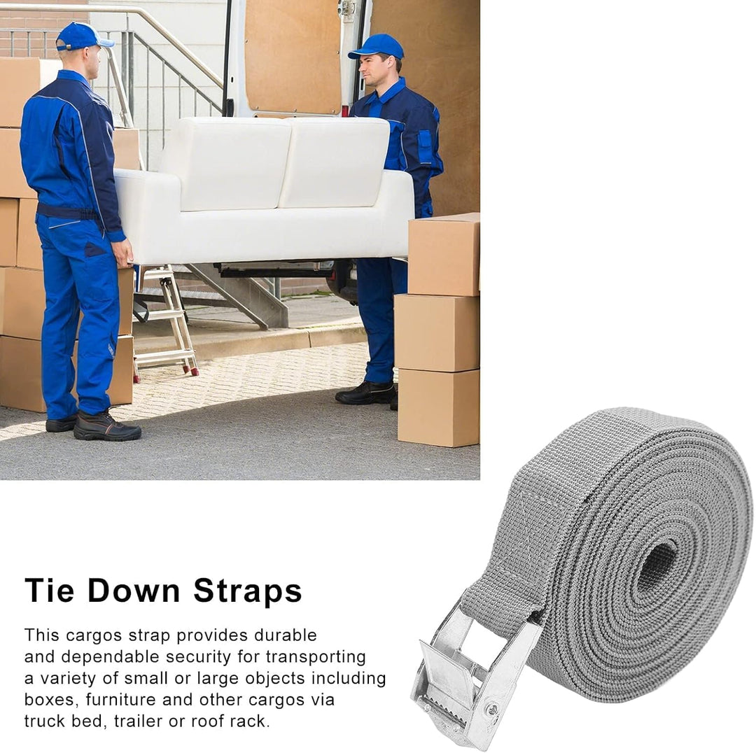 2 Stück 25mm X 3m Spanngurte, Strickband Zurrgurte, Ratschen-Ladungsspanngurte, Robuste Zurrgurte, L