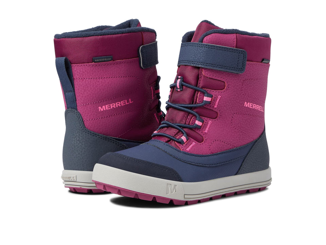 Merrell Unisex Kinder Snow Storm WTRPF Bootsschuh 20 EU Beere Marineblau, 20 EU Berry Navy