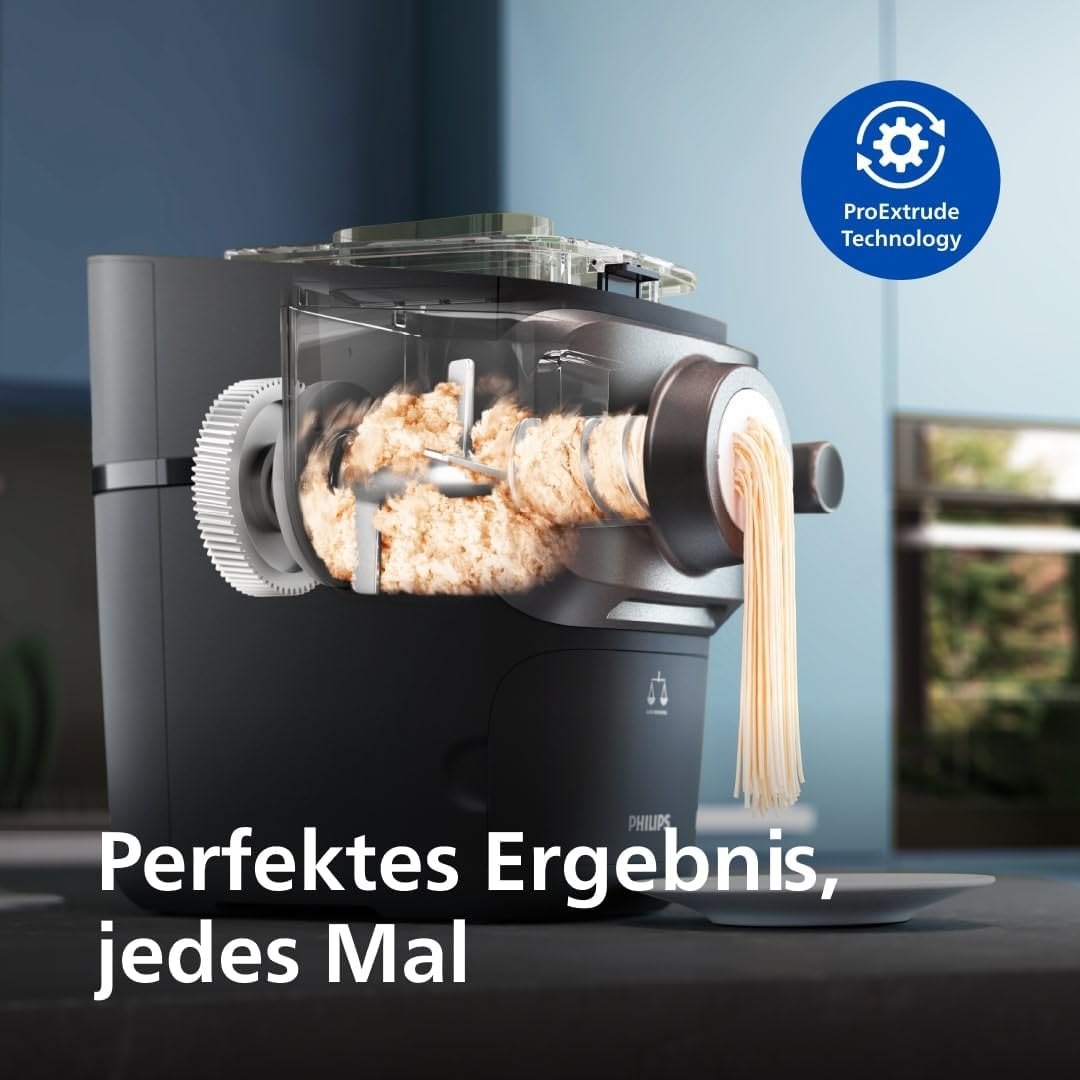 Philips Nudelmaschine Serie 7000, ProExtrude-Technologie, Automatisches Abwiegen, vollautomatisch, 8