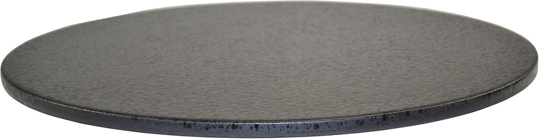 Pizzastein, Heisser Stein, Grillstein aus glasiertem Cordierit 410x12mm, 410x12mm