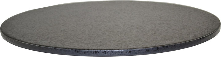 Pizzastein, Heisser Stein, Grillstein aus glasiertem Cordierit 410x12mm, 410x12mm
