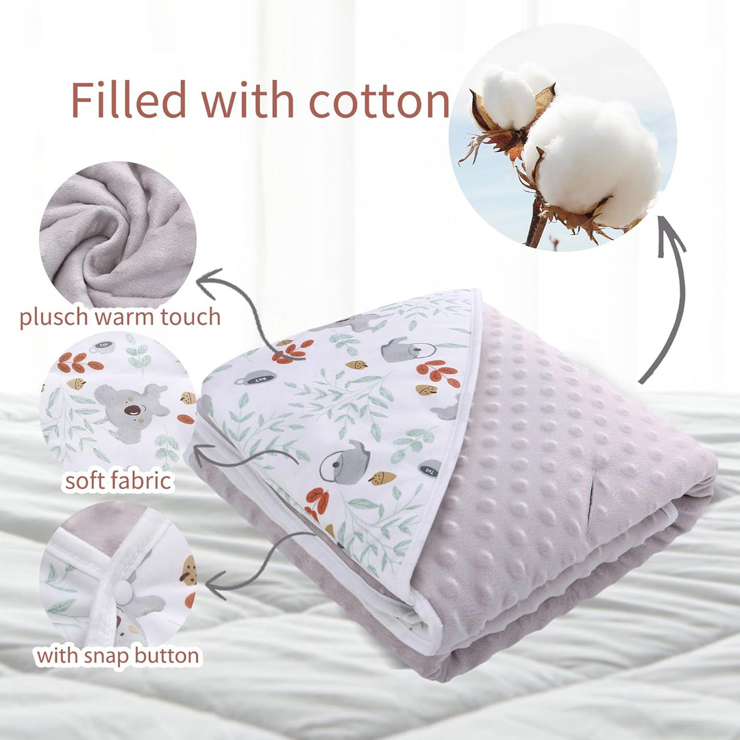Miracle Baby Einschlagdecke Babyschale Winter Baumwolle Reversible Decke Universal Kuscheldecke 90x9