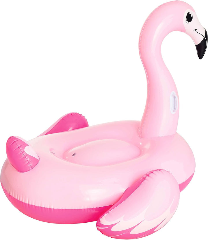 Bestway 41099 Pretty Pink Flamingo Rider Schwimmtier für Kinder, 145 x 121 cm