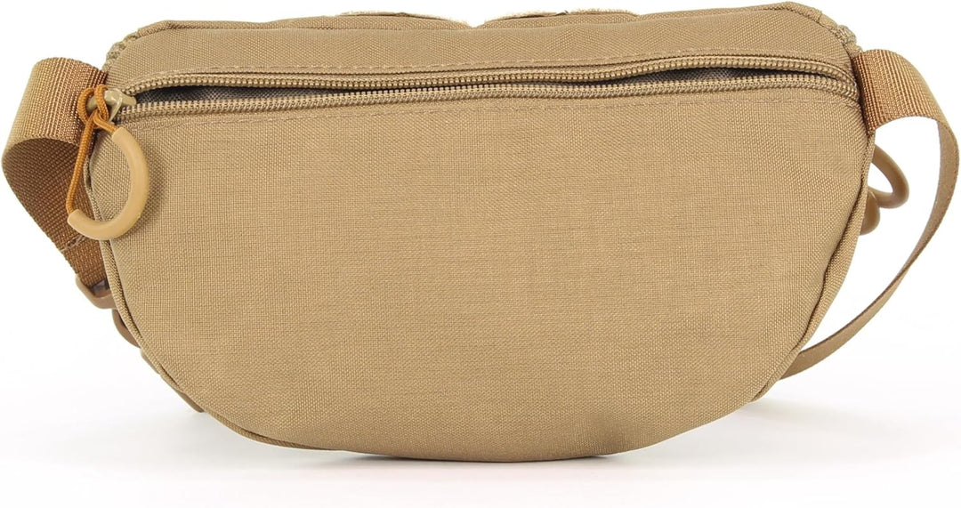 Zentauron Bauchtasche Taktisch 20 x 12 x 8 cm I Taktische Hüfttasche Gürteltasche aus hochwertigem C