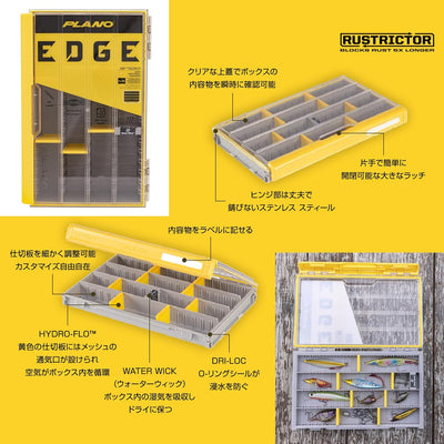 Plano Edge Professional Series Tackle Aufbewahrungsboxen Premium Tackle Organisation mit Rostschutz