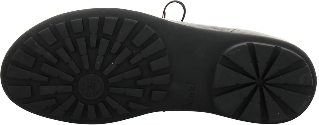 THINK! Herren Kong Nachhaltige, Leder Gefütterte Stiefelette, 0000 Schwarz