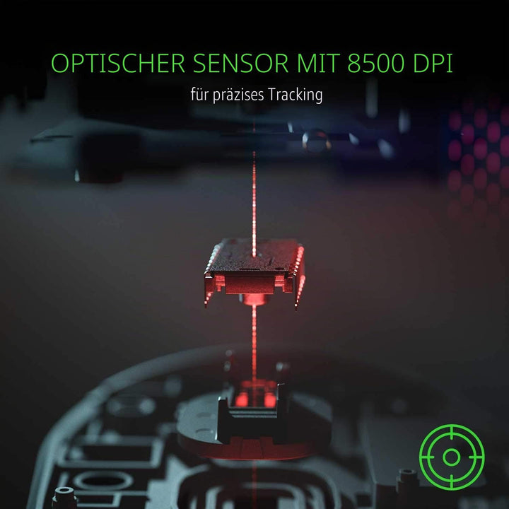 Razer Viper Mini - Ultraleichte Kabelgebundene Gaming-Maus (61g Ultraleichtes Beidhändiges Design, S