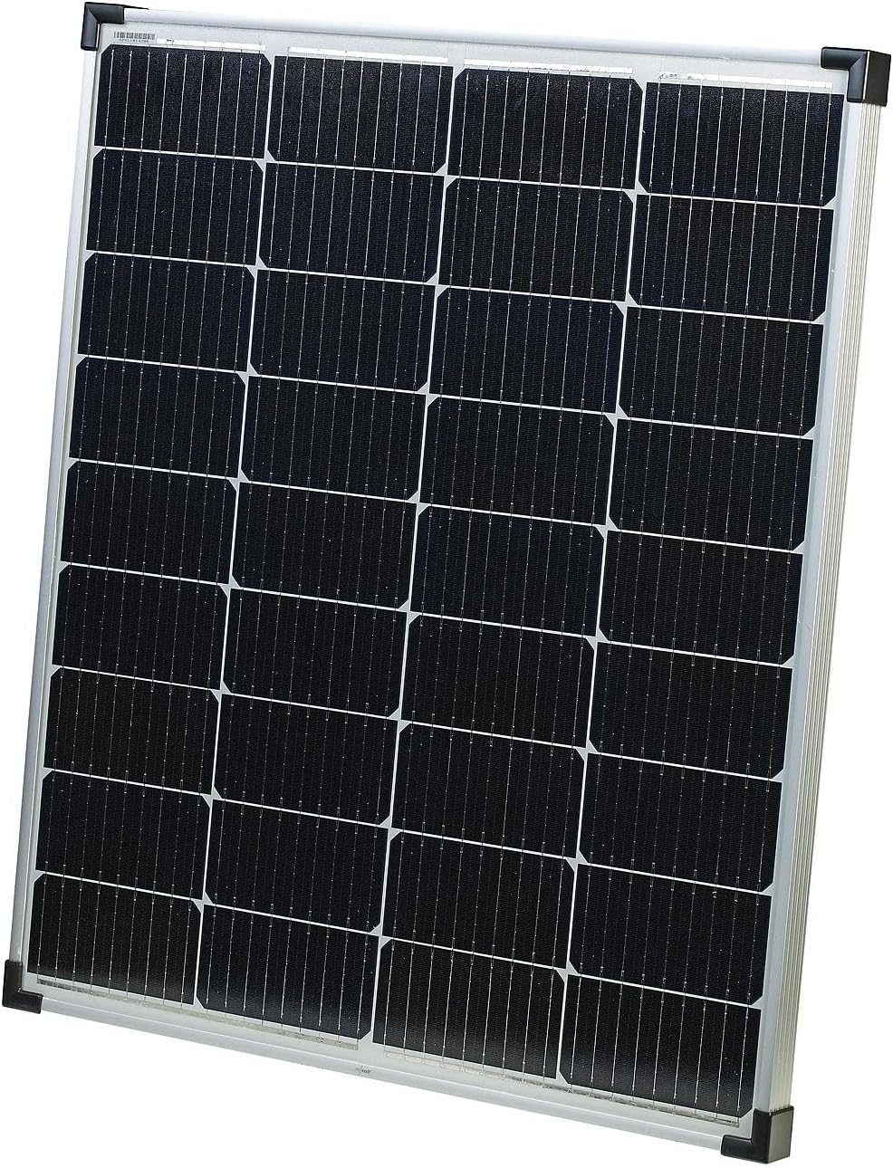 revolt Solarzellen: Mobiles monokristallines Solarpanel, 110 W, MC4-Stecker, IP65, silber (Solarpane