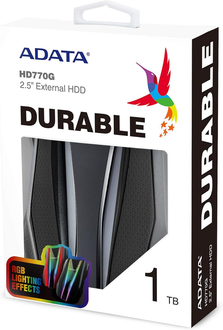 ADATA HD770G 1TB External HDD Black schwarz 1TB, schwarz 1TB