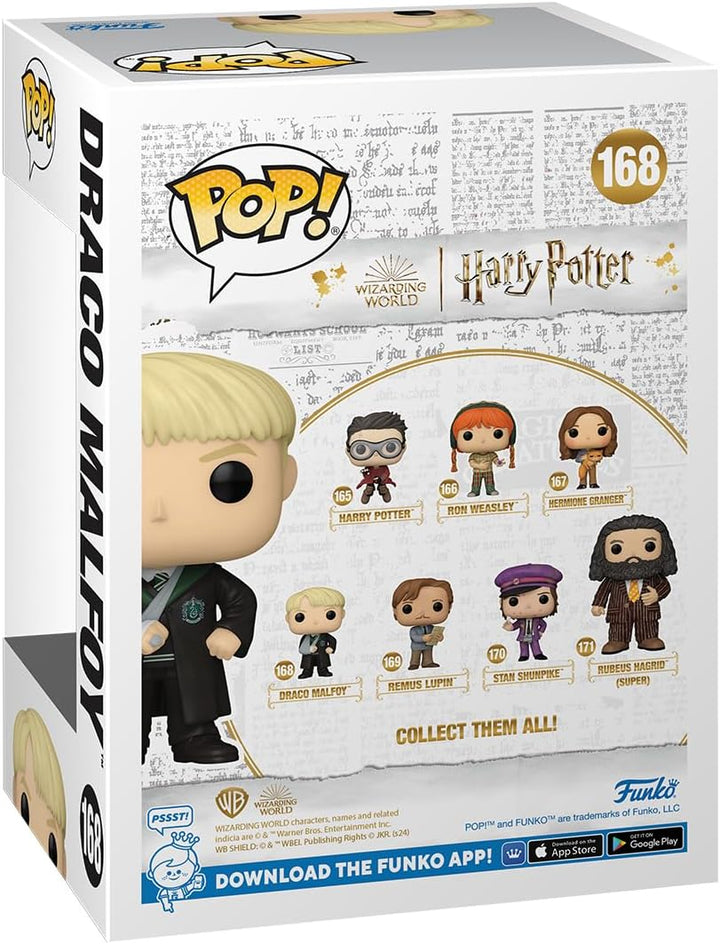 Funko POP! Movies: Harry Potter Prisoner of Azkaban - Draco Malfoy mit Broken Arm - Vinyl-Sammelfigu