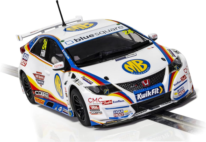 Scalextric C4210 Honda Civic Type-R NGTC - Jake Hill 2020, Weiss