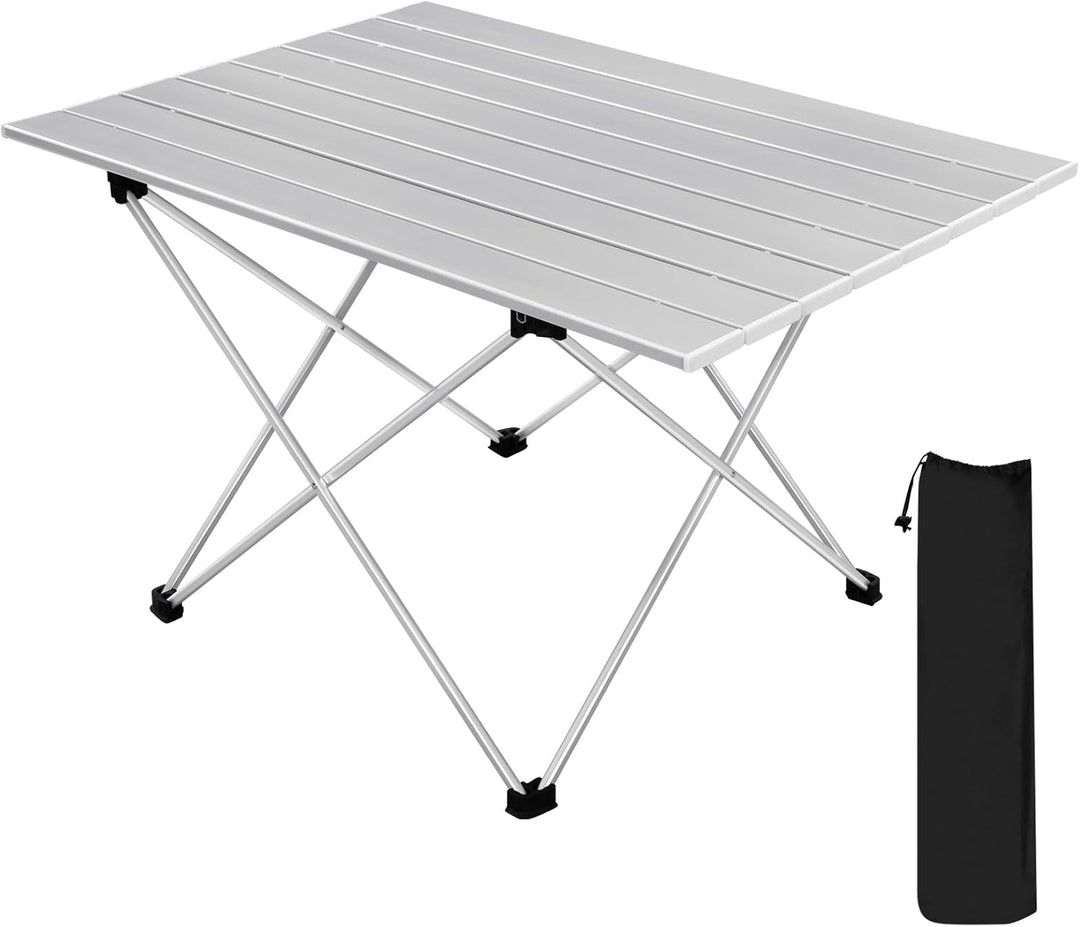 WOLTU Alu Campingtisch klappbar Falttisch Ultra Leichte tragbar mit Tragetasche, Klapptisch Kleiner