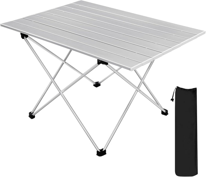 WOLTU Alu Campingtisch klappbar Falttisch Ultra Leichte tragbar mit Tragetasche, Klapptisch Kleiner