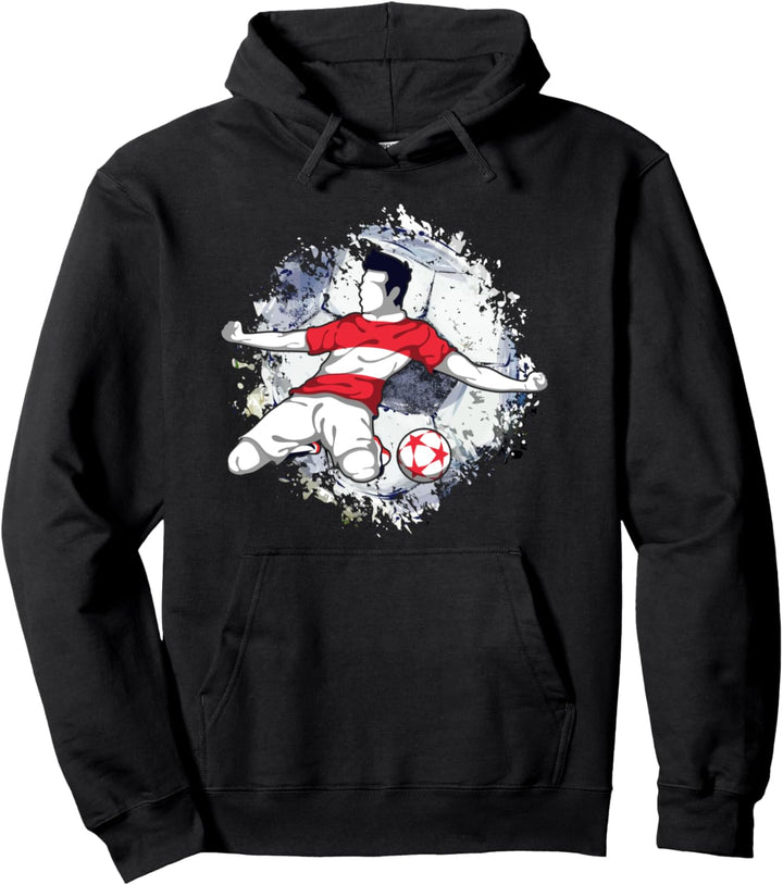 Österreich Fussball Österreichische Nationalflagge Pullover Hoodie