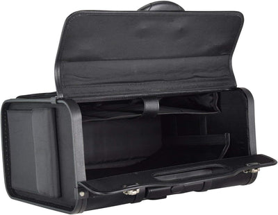 Pilotenkoffer Bowatex Aktenkoffer Business Koffer Trolley Nylon Schwarz 48 cm