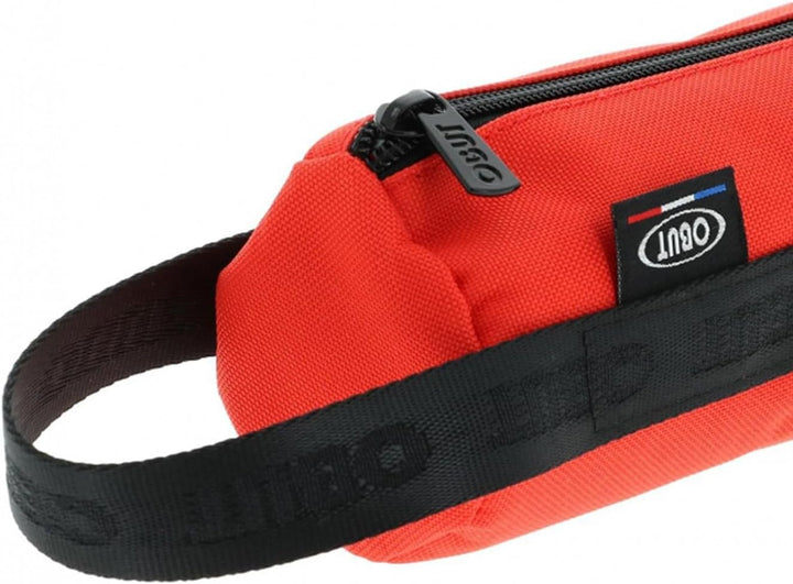 Obut Tasche für 3 Boccia-Kugeln „Troorro“, aus Segeltuch, rot