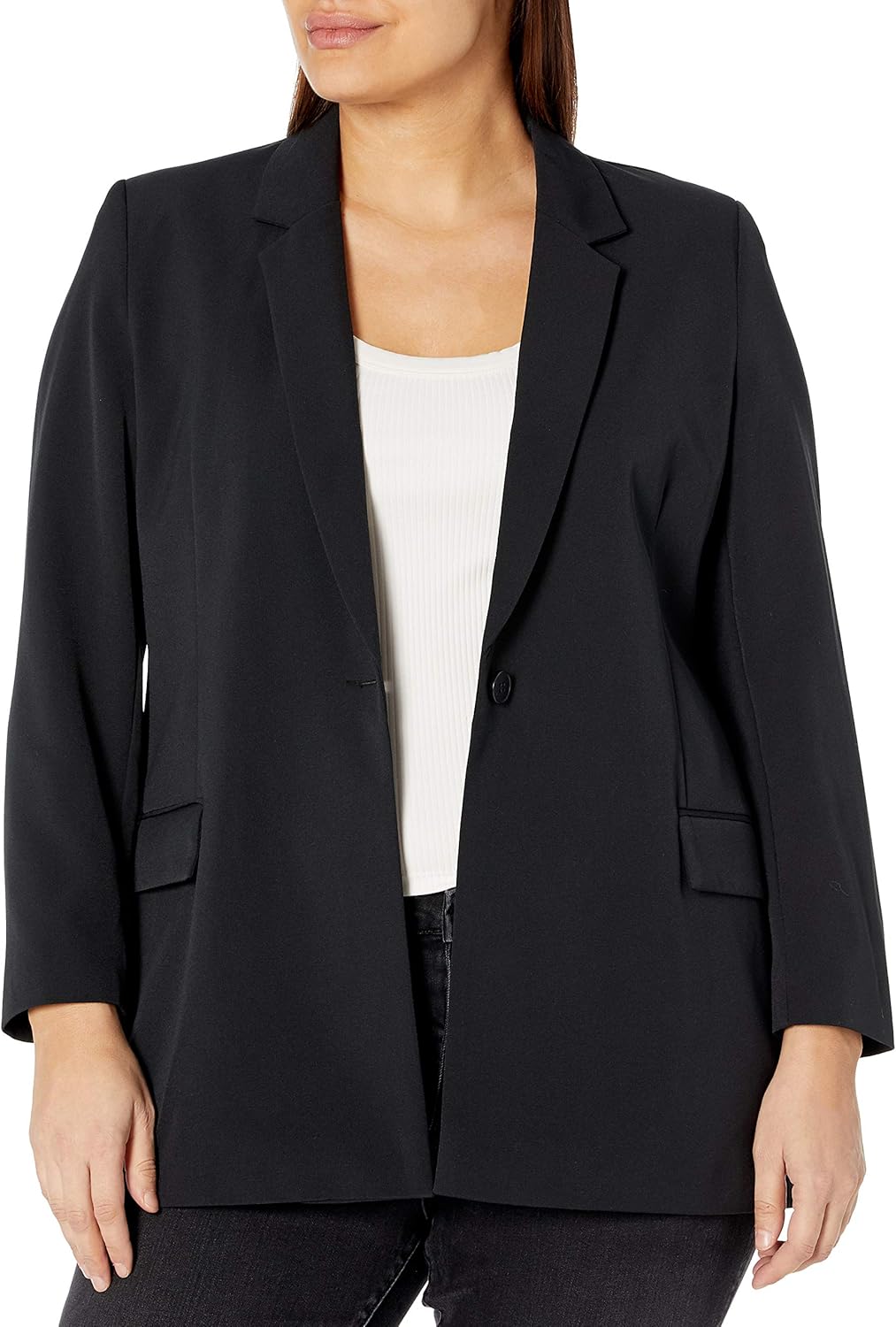 The Drop Damen Blazer (in Übergrösse erhältlich) XS Schwarz, XS Schwarz
