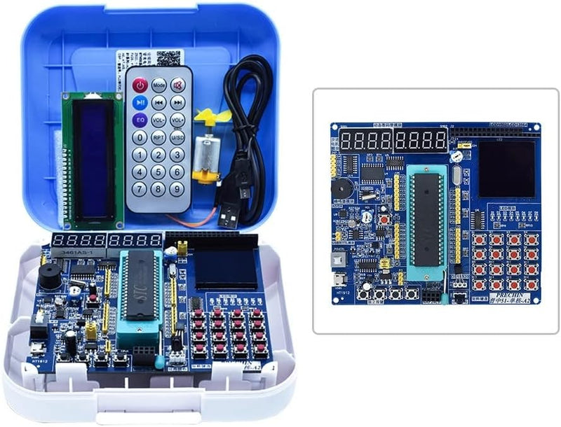 51 Microcontroller Development Board, STC89C52 Entwicklungsplatine, Mindestsystemplatine Lernsystemp