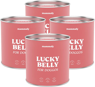 mammaly Lucky Belly für Hunde Verdauungssnacks mit Probiotika Hund, Heilmoor, Hund Darmflora aufbaue