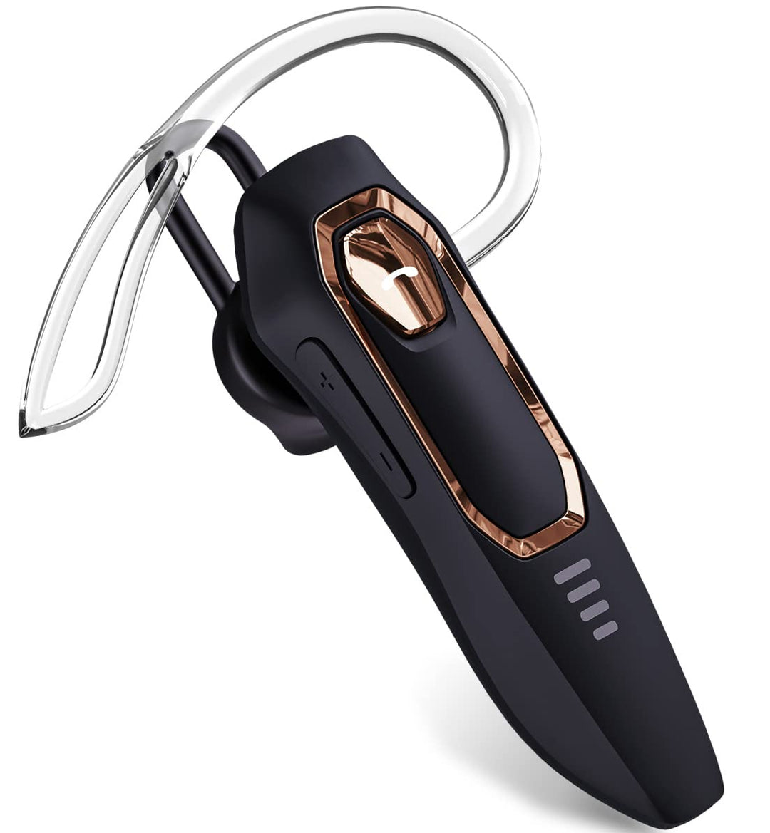 Micool Headset Bluetooth V5.0, Geräuschunterdrückung Freisprech Bluetooth Headset Handy 30 Stunden G