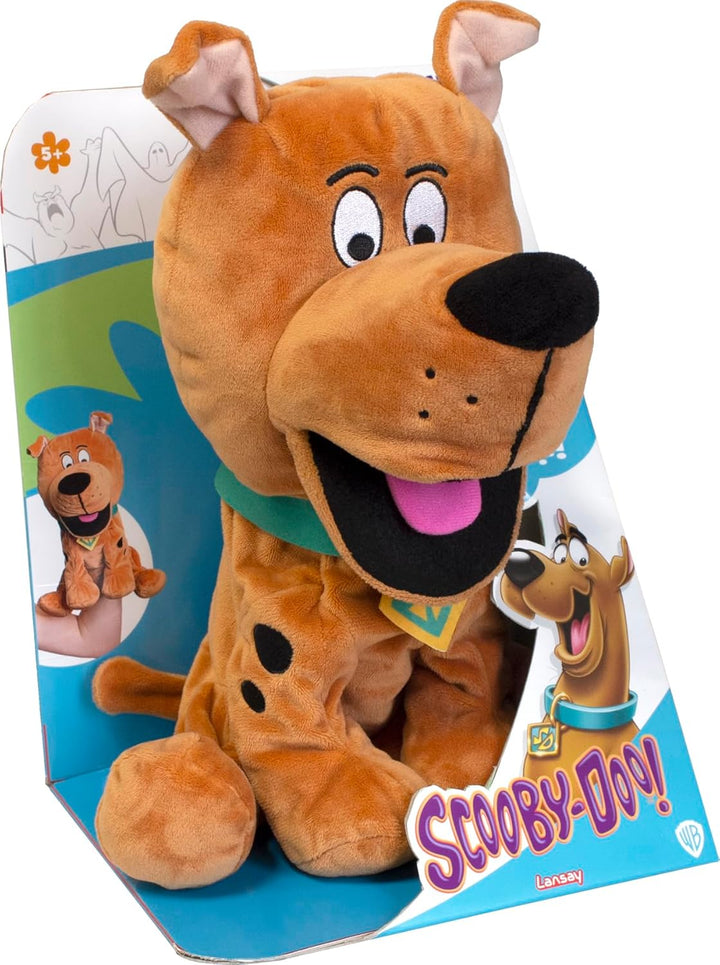 Lansay Scooby DOO! – Plüschtier sprechend – Handpuppe – Elektronische Junior – ab 5 Jahren