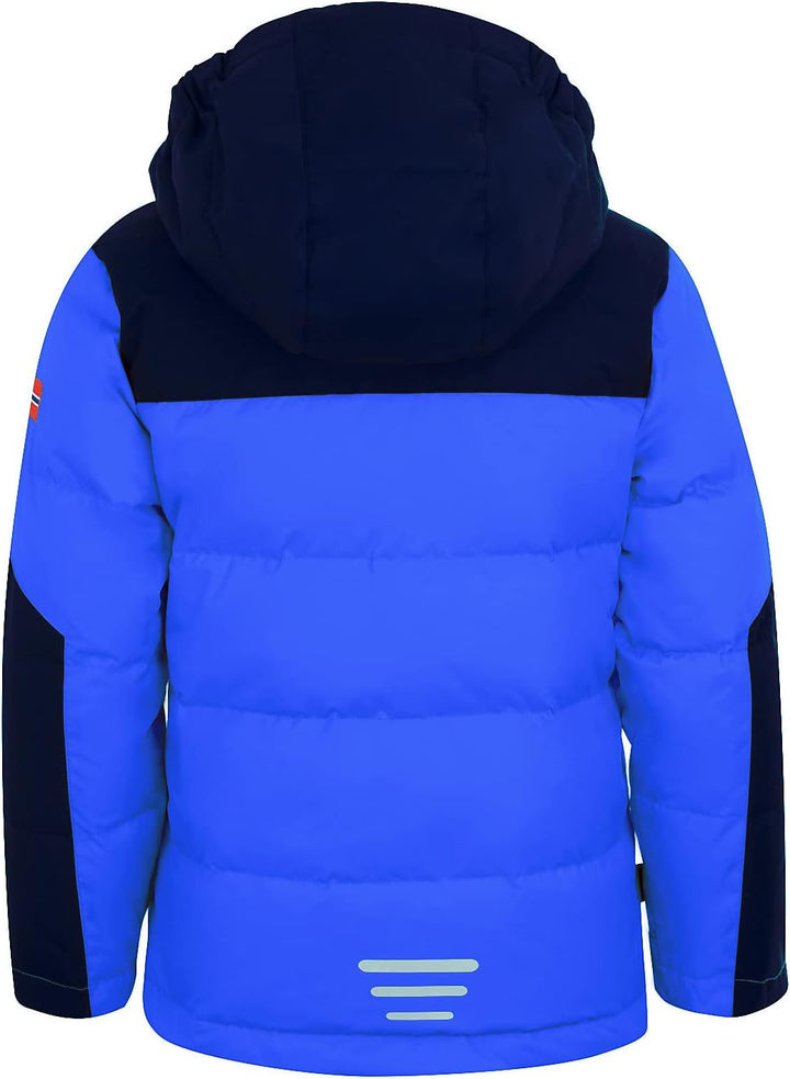 Trollkids Narvik XT Daunenjacke 92 Mittelblau/Marineblau, 92 Mittelblau/Marineblau
