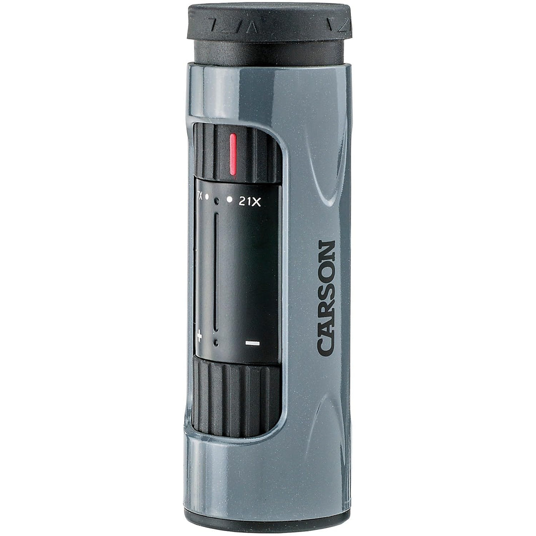 Carson MonoZoom 7x-21x Monokular mit Zoom Funktion und Vorrichtung zur Stativmontage (ZM-721) MonoZo