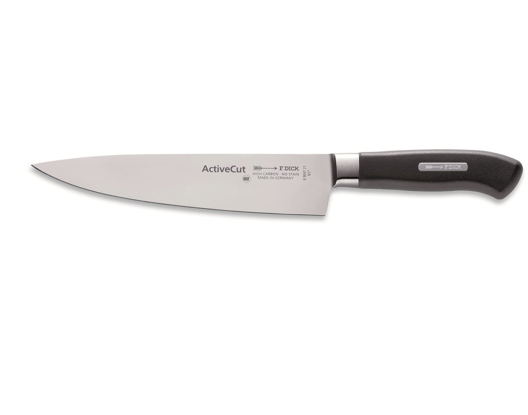 F. DICK F. 22100 DICK Kochmesser, Küchenmesser, ActiveCut (Messer mit Klinge 21 cm, X30Cr13 Stahl, n