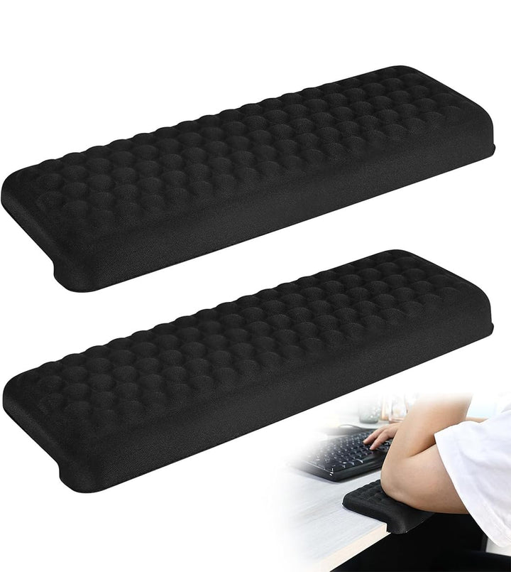 L-Förmige Handballenauflage Tastatur, 2 Stück Wrist Rest Memory Foam Rutschfeste Ergonomisches Handa