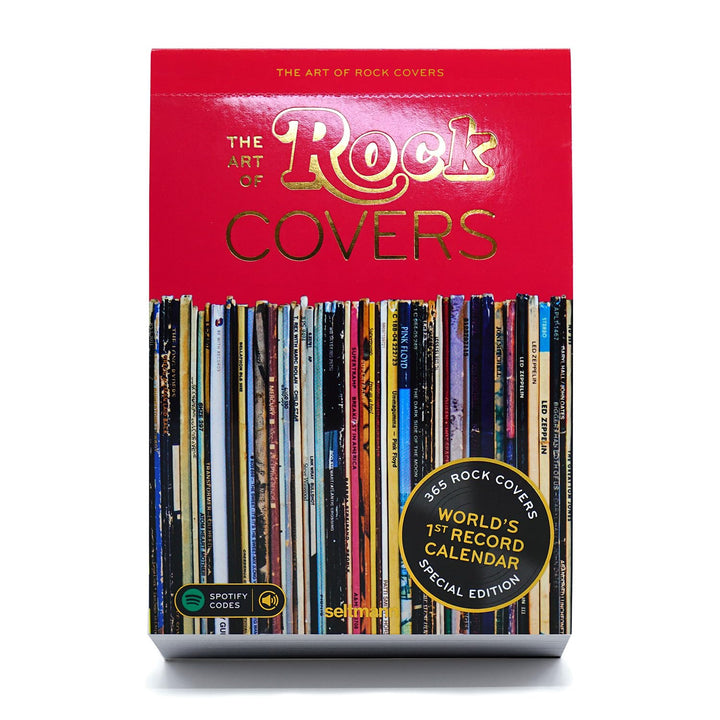 The Art of Rock Covers – Tagesabreisskalender mit 366 Best-of Rock Vinyl Covern aus über 6 Jahrzehnt
