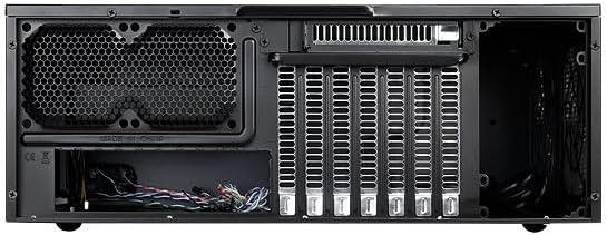 SilverStone SST-GD09B - Grandia HTPC ATX Desktop Gehäuse mit hochleistungsfähigem und geräuscharmen