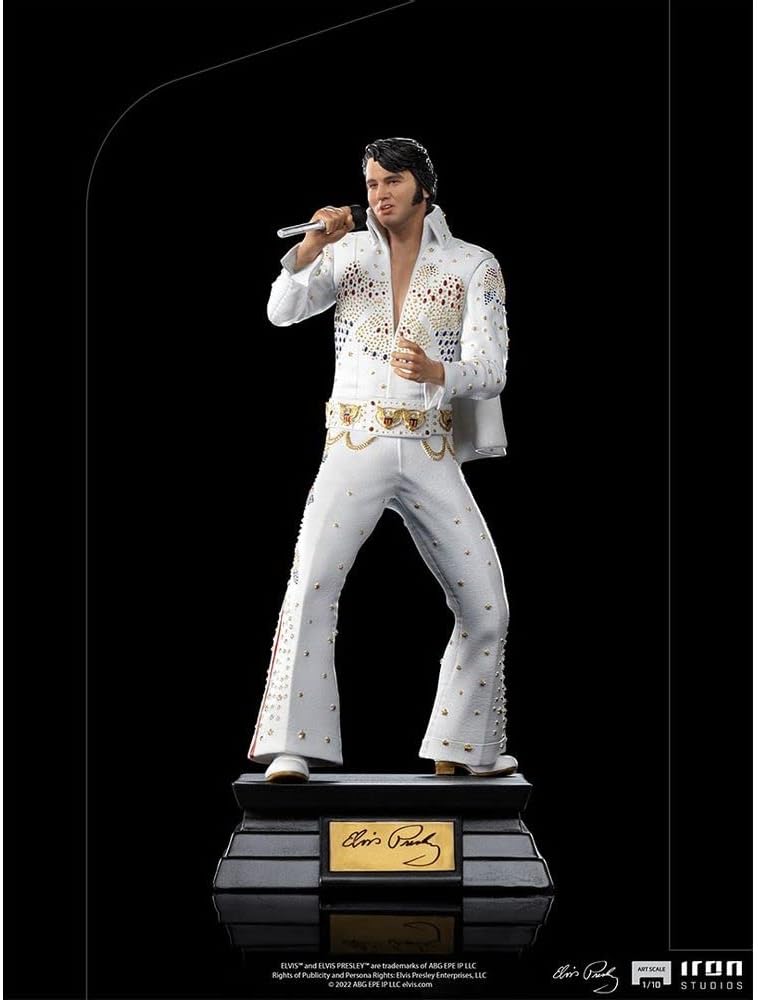 Iron Studios ELVIS53221-10 Elvis Presley Statuette 1/10 Figur Art Scale, Mehrfarbig