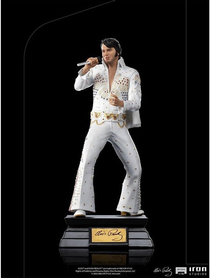 Iron Studios ELVIS53221-10 Elvis Presley Statuette 1/10 Figur Art Scale, Mehrfarbig