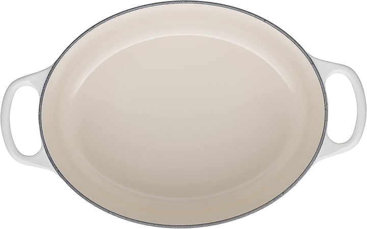 Le Creuset Signature Gusseisen-Bräter mit Deckel, Ø 27 cm, Oval, Für alle Herdarten und Induktion ge