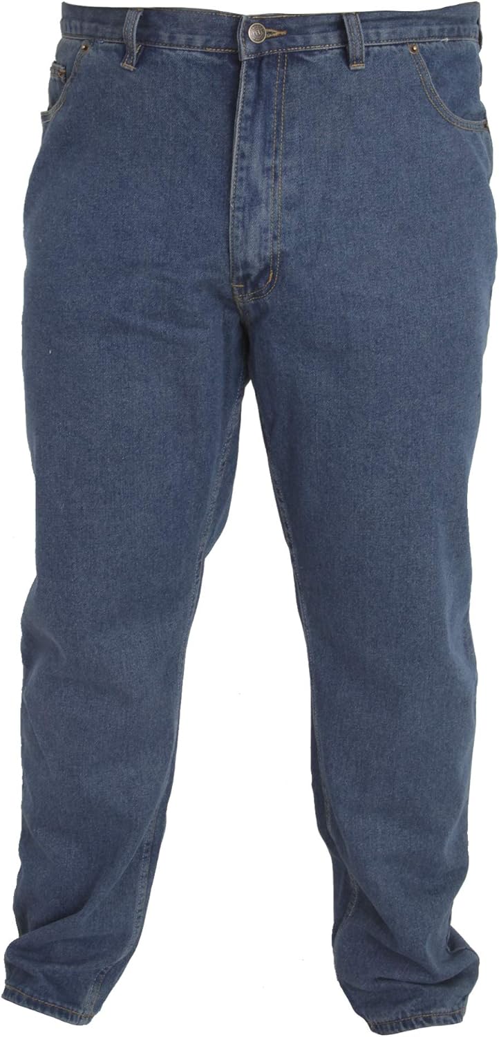 Duke Herren Rockford Kingsize Komfort Fit Jeans, 32W / 34L