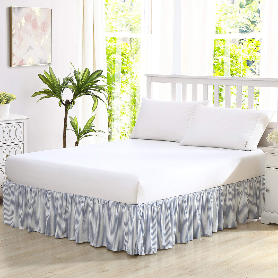 Laura Ashley Home - Bettvolant aus Baumwolle mit Rüschen, leichte Heimdekoration mit klassischem Sti