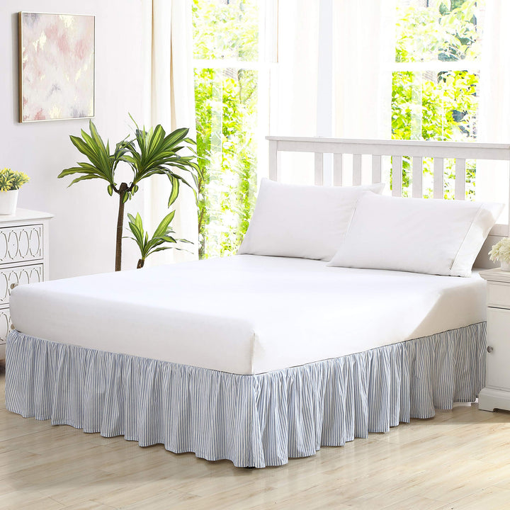 Laura Ashley Home - Bettvolant aus Baumwolle mit Rüschen, leichte Heimdekoration mit klassischem Sti