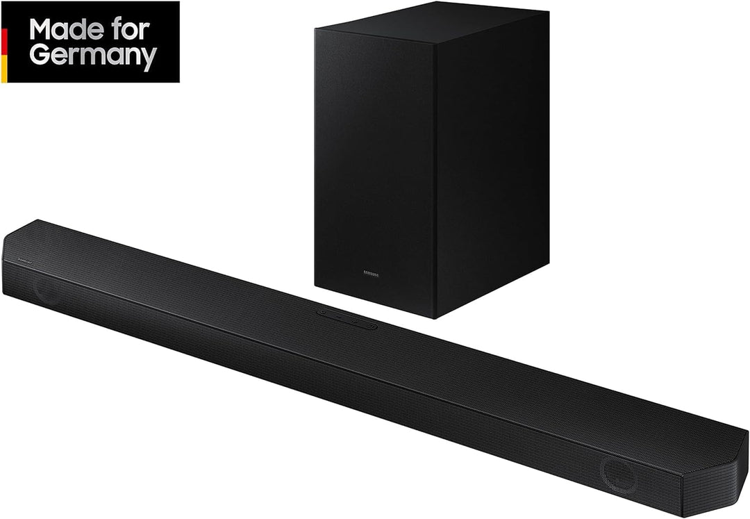 Samsung HW-Q64GC 3.1-Kanal Q-Soundbar mit Subwoofer, Dolby Atmos/DTS Virtual:X, Q-Symphony, Adaptive