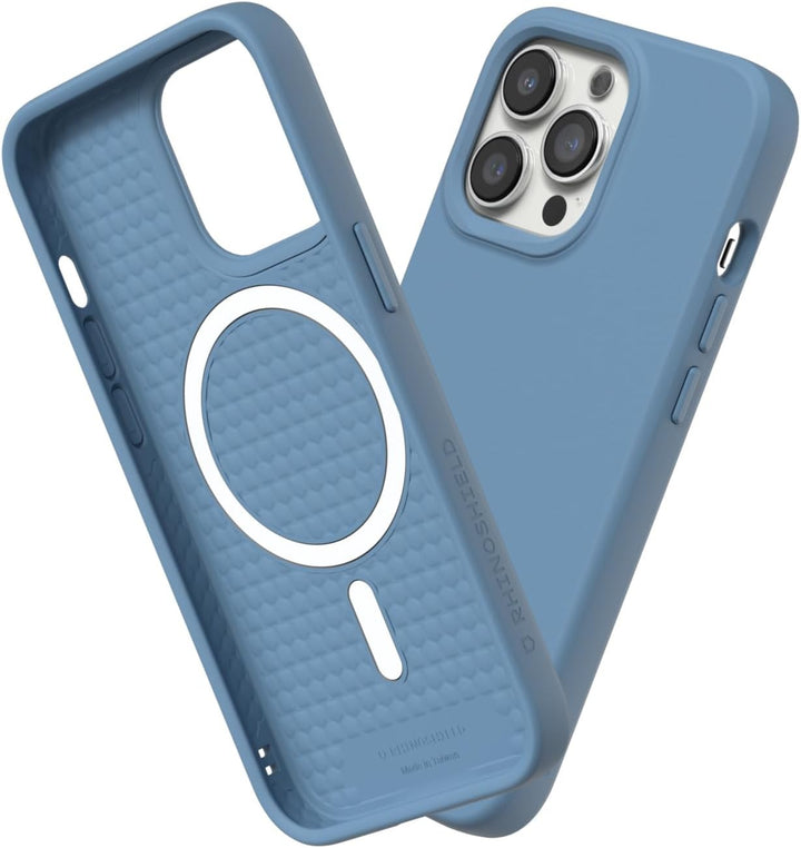 RhinoShield Case kompatibel mit [iPhone 13 Pro] | SolidSuit - MagSafe-kompatibel -Stossdämpfende & s
