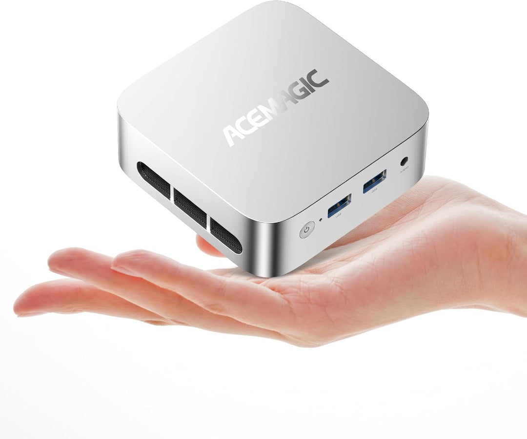 ACEMAGICIAN V1 Mini PC Шin11 Pro, 16GB DDR4 256GB SSD,Ιntel Twin Lake N150(Bis zu 3,6GHz) Micro Desk