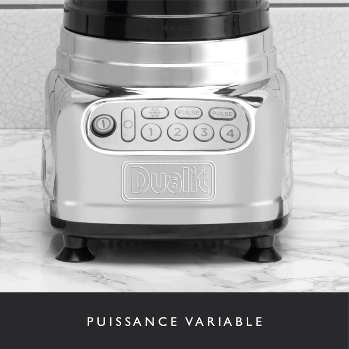 Dualit VortecS® Elektrischer Mixer - Smoothie & Suppositor - 2 L Kapazität - Sieben Stufen - Eis-Cru