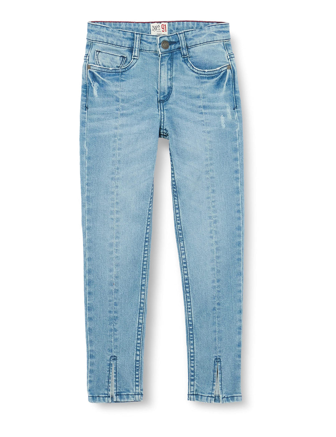 Noppies Mädchen Girls Skinny Fit Denim Pants Gyor Jeans 92 Aged Blue - P144, 92 Aged Blue - P144