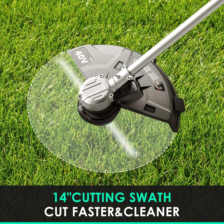 Trimmer Mähkopf OLEOMAC Load E Go, 130 MM, M10X1,25 F für Motorsense, Fadenkopf kompatibel mit Oleo