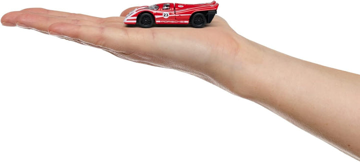 Majorette 212052013 Vintage 5er-Geschenkset, Spielzeugautos mit Freilauf aus Metall, Vintage-Version