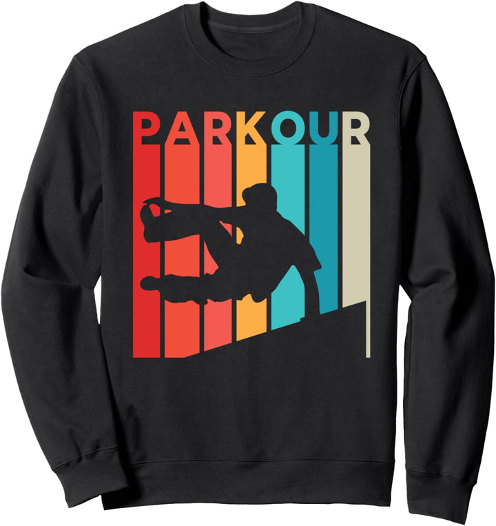Parkour Parkourläufer Freerunning Extremsport Strassensport Sweatshirt